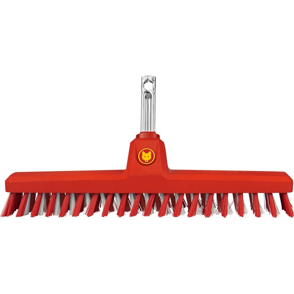 WOLFGarten Schrubber SB 350 M, Besen rot, 35cm