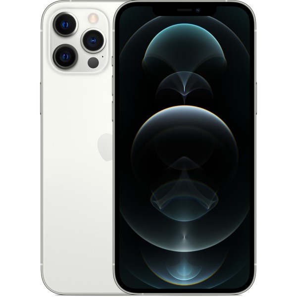 Apple iPhone 12 Pro Max 128GB, Handy Silber, iOS