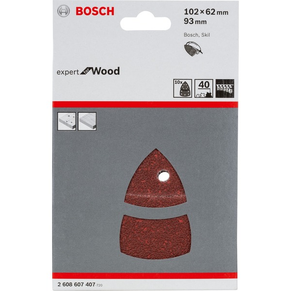 Bosch Professional Schleifblatt C430 Expert for Wood and Paint 