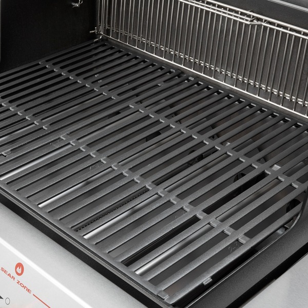 Weber Gasgrill Genesis E435, Modell 2022 schwarz/edelstahl, mit