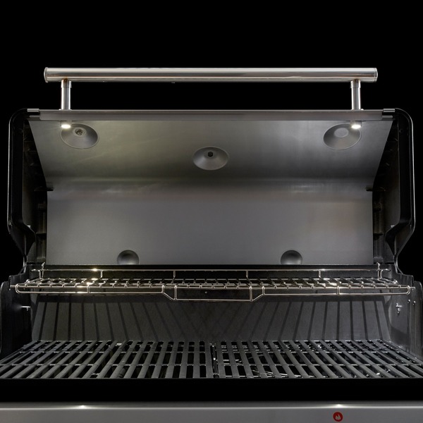 er Gasgrill Genesis E435, Modell 2022 schwarz/edelstahl, mit CRAFTED BasisRahmen und Sear Zone