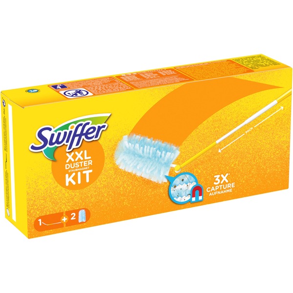Swiffer Staubmagnet XXL Starterset (Teleskop-Griff + 2 Tücher) Staubwischer (gelb) Swiffer Staubmagnet XXL Starterset (Teleskop-Griff + 2 Tücher) Staubwischer (gelb)