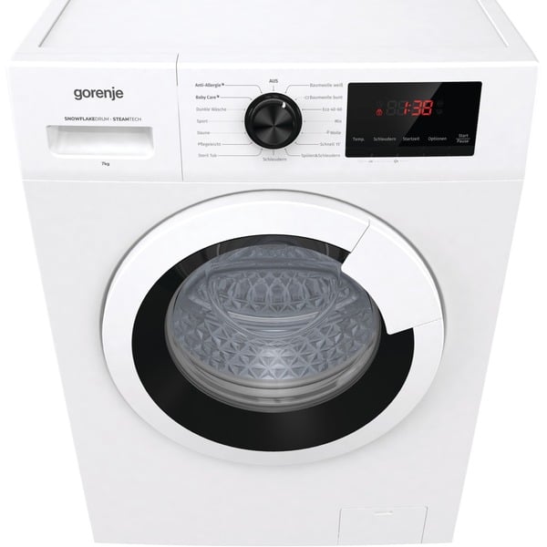 gorenje WHP74EPS, Waschmaschine weiß/schwarz