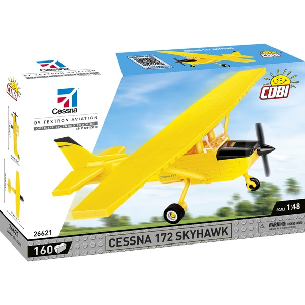 COBI Cessna 172 Skyhawk, Konstruktionsspielzeug gelb 