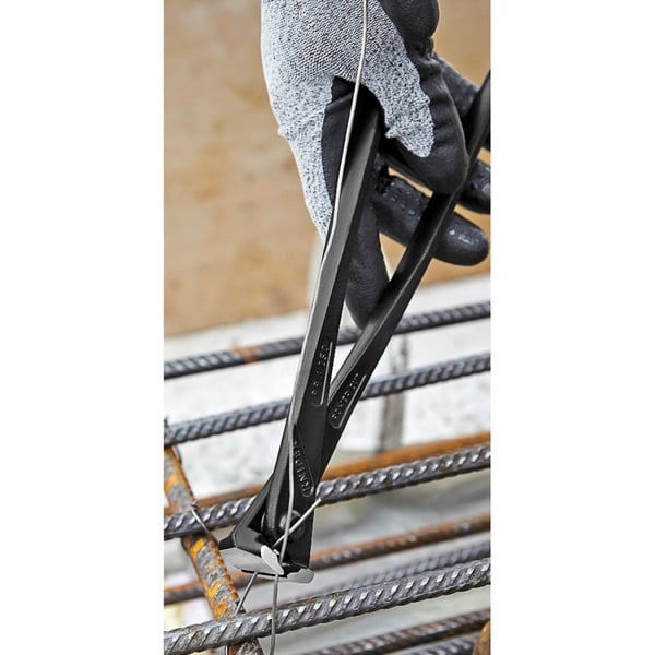 Kraft-Monierzange 300 Mm – Flecht- & Drahtzange Mit Halter + Handgriff – Profi-Set Für Bewehrungsarbeiten