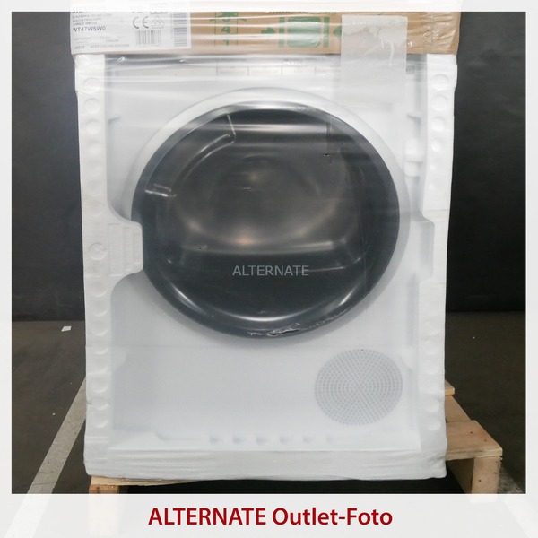 weiß Siemens WT47W5W0 iQ700 Wärmepumpen-Kondensationstrockner 