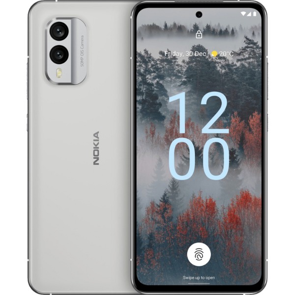 Nokia X30 5G 256GB Handy (Ice White Android 12 8 GB)