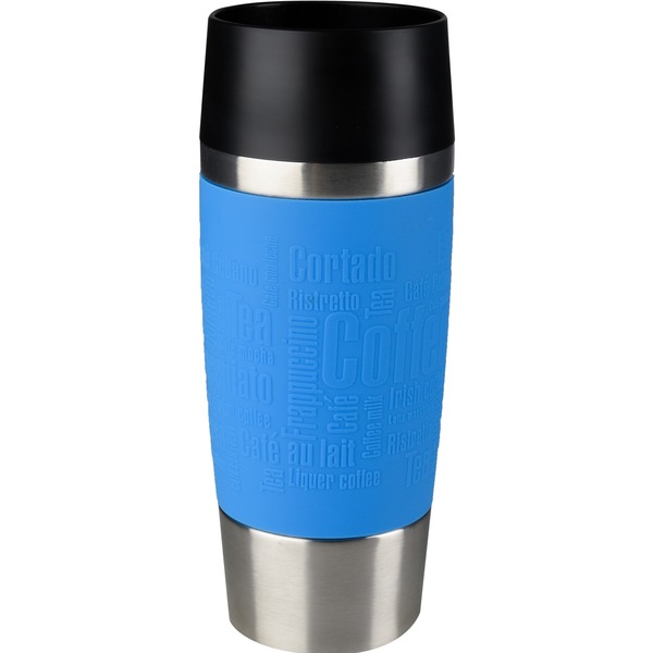Emsa TRAVEL MUG Classic Thermobecher hellblau/edelstahl, 0,36 Liter