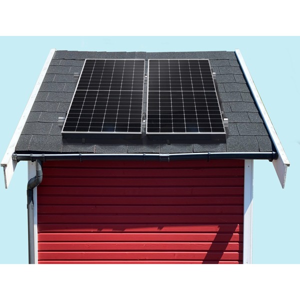 54+ Solar Auf Gartenhaus, Die funktionsweise ist dabei ebenso simpel.