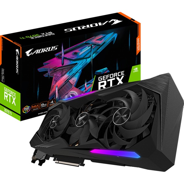 AORUS GeForce RTX 3070 Ti AORUS MASTER LHR, Grafikkarte Lite Hash Rate ...