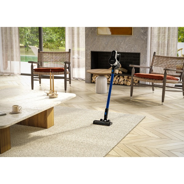 Grundig VCP 7230 WET, Stielstaubsauger blau/schwarz