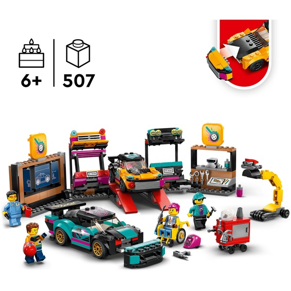 LEGO 60389 City Autowerkstatt, Konstruktionsspielzeug