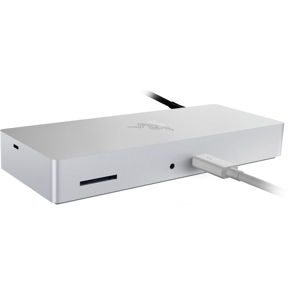 Razer Thunderbolt 4 Dock Mercury Edition, Dockingstation aluminium