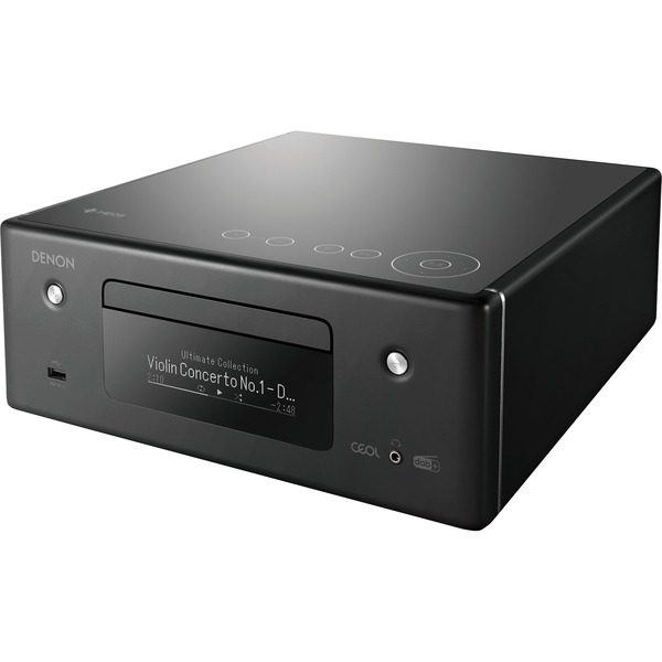 Denon RCD-N11DAB+, Netzwerkplayer schwarz, WLAN, Bluetooth, HEOS