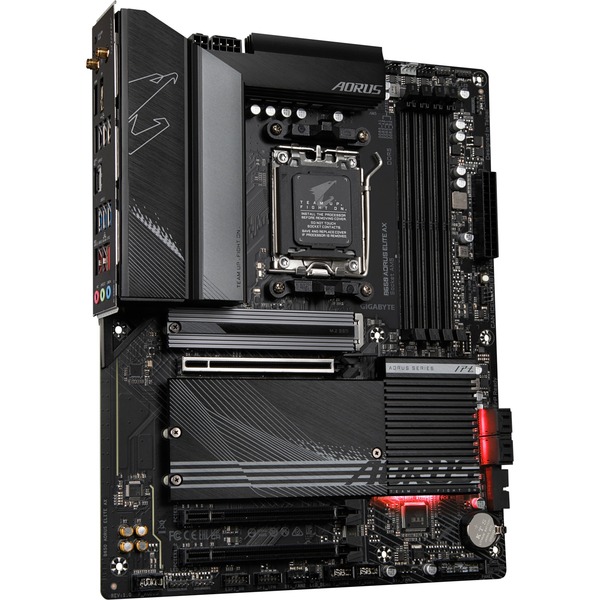 GIGABYTE B650 AORUS ELITE AX, Mainboard schwarz