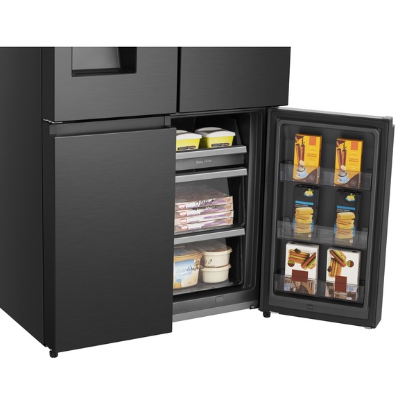 Hisense RQ760N4BFF, French Door schwarz