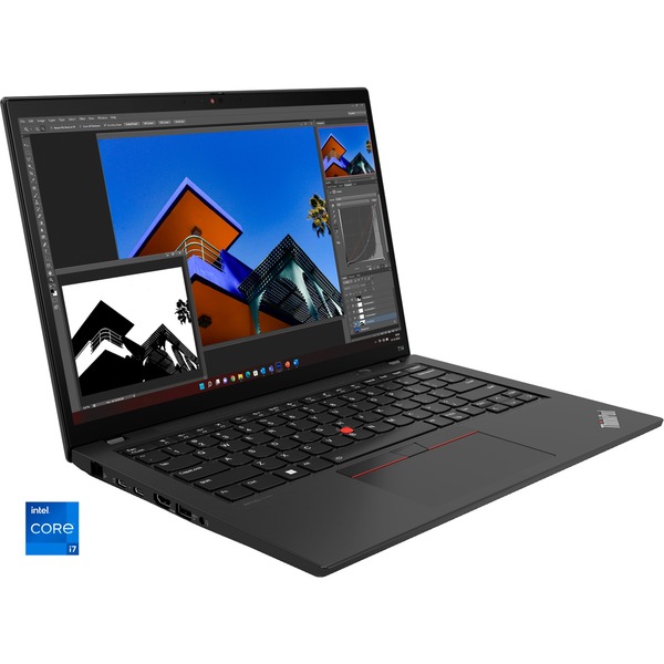 Lenovo ThinkPad T14 G4 (21HD00DLGE), Notebook schwarz, Windows 11  