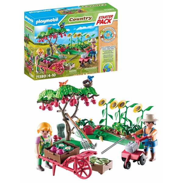 PLAYMOBIL 71380 Country Starter Pack Bauernhof Gemüsegarten