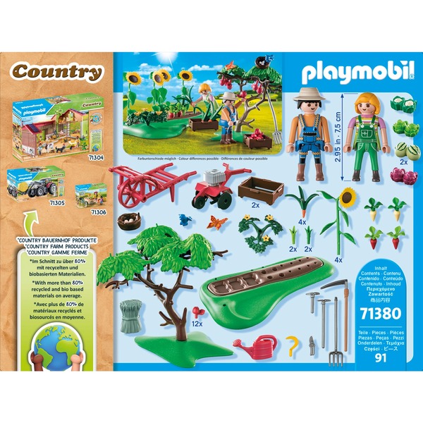 PLAYMOBIL 71380 Country Starter Pack Bauernhof Gemüsegarten