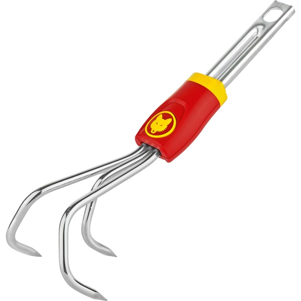 WOLFGarten Kleingrubber LAM, multistar, Handgrubber rot/gelb, 7cm