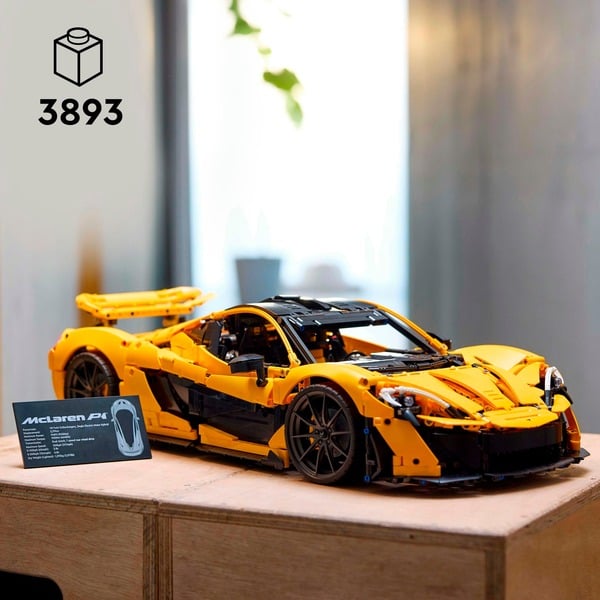 YEABRICKS Kit Luci LED Per LEGO Technic 42172 McLaren P1 (Solo Luci)