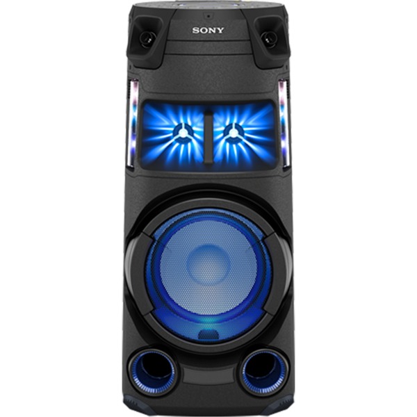 Sony Partybox MHC-V43D Kompaktanlage (schwarz Bluetooth Klinke HDMI CD/DVD)