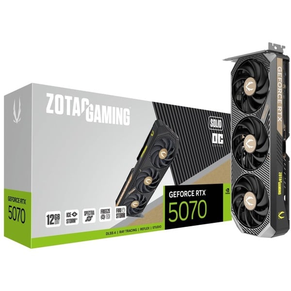 Geforce RTX 5070 SOLID OC, Grafikkarte