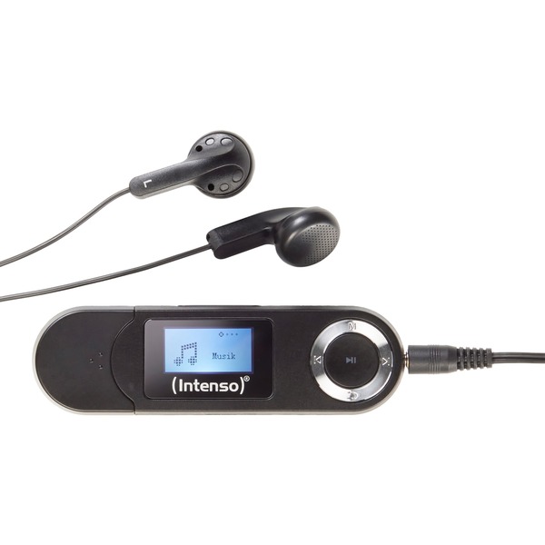 Intenso Music Walker, MP3Player schwarz, 16 GB