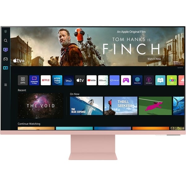 SAMSUNG Smart Monitor M8 S32BM80PUU, LEDMonitor 80 cm(32 Zoll), pink