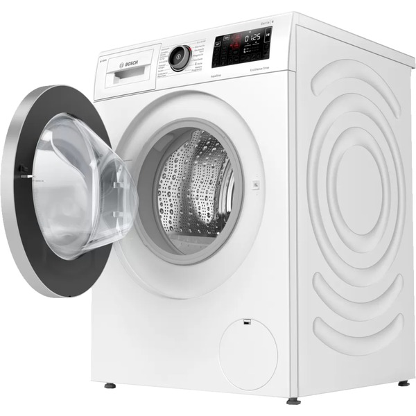 Bosch Home WAU28P40 Serie 6, Waschmaschine weiß/silber, iDOS, Home Connect