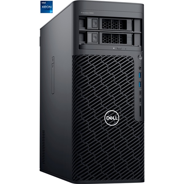 Dell Dell Precision 5860 Tower (Y3FRW), PCSystem schwarz, Windows 11
