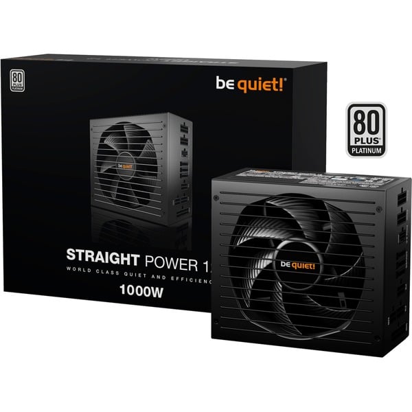 be quiet! Straight Power 12 Platinum 1000W ATX3.0, schwarz, 1x 12VHPWR, 4x PCIe