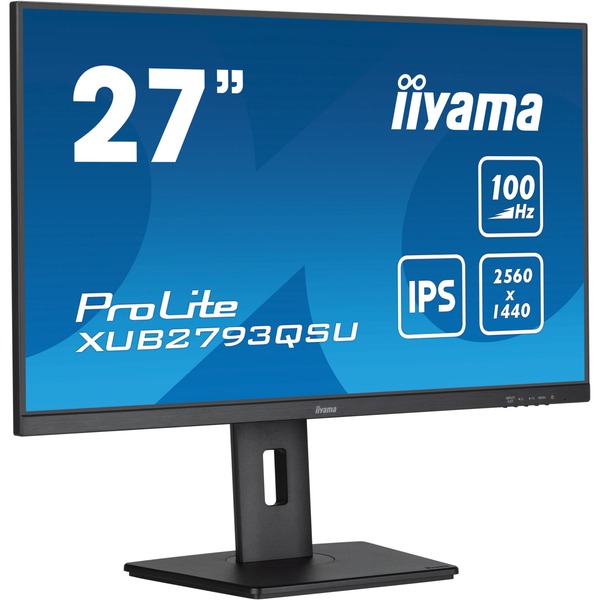 iiyama ProLite XUB2793QSU-B6, LED-Monitor 69 cm (27 Zoll), schwarz 