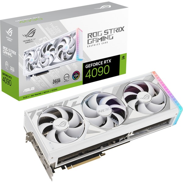ASUS GeForce RTX 4090 ROG STRIX GAMING OC WHITE Grafikkarte DLSS