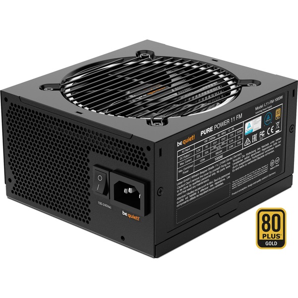be quiet! Pure Power 11 FM 1000W, schwarz, 6x PCIe, KabelManagement, 1000 Watt