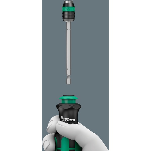Wera Kraftform Kompakt 12 Bit-Sortiment – 10-teilig | Mit Rapidaptor Schnellwechselfutter