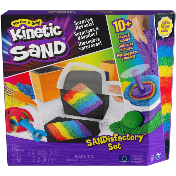 blau Spielsand Spin Master Kinetic Sand Sandisfactory Set 