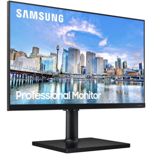 SAMSUNG F24T450FZU LED-Monitor (60 cm(24 Zoll) schwarz FullHD 75 Hz HDMI IPS)