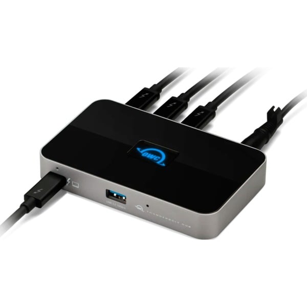 OWC Thunderbolt Hub, Dockingstation grau/schwarz 