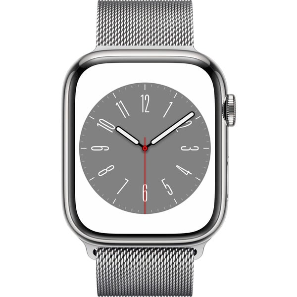 apple-watch-series-8-smartwatch-silber-45-mm-milanaise-armband