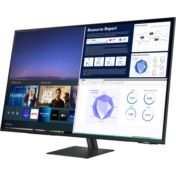Samsung Smart Monitor M7 S43AM704UU, LED-Monitor 108 cm(43 Zoll ...