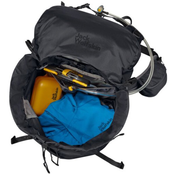 Jack Wolfskin Highland Trail 55+5 Men , Rucksack dunkelgrau, 55+5
