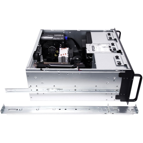 Châssis Serveur Rack 4U SilverStone - Support SSI-CEB/ATX - Alim Redondante