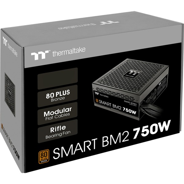 Thermaltake Smart BM2 Semi Modular 750W, PC-Netzteil schwarz, 4x PCIe ...