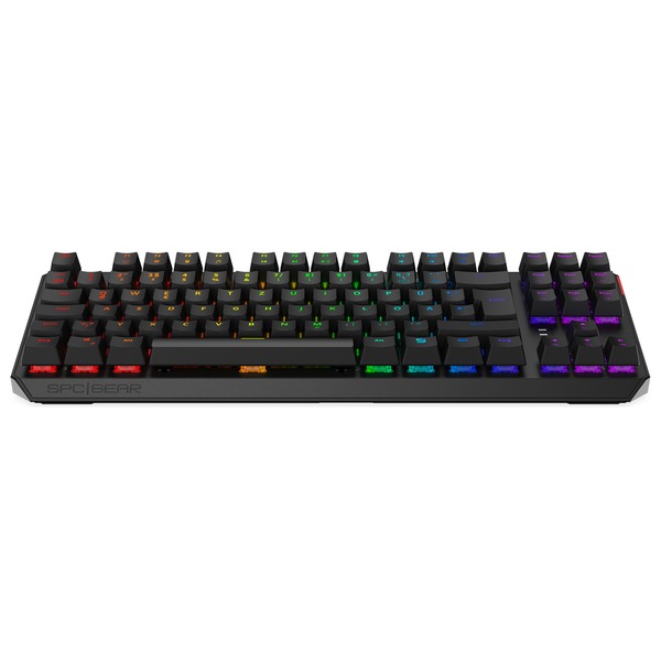 SPC Gear GK630K Tournament Kailh Red RGB, Gaming-Tastatur schwarz
