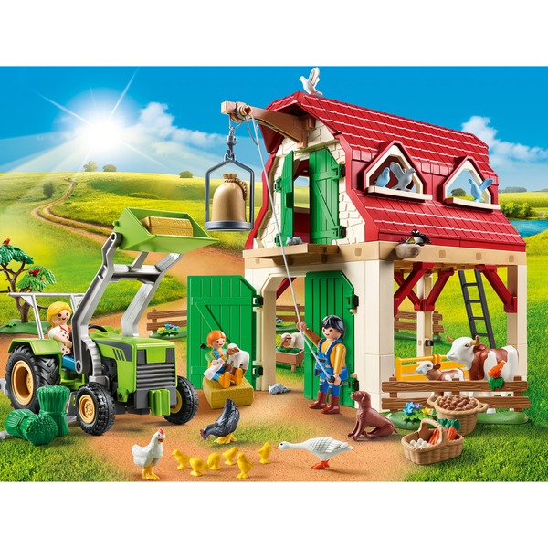 PLAYMOBIL 70887 Bauernhof mit Kleintieraufzucht, Konstruktionsspielzeug