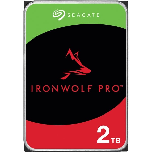 Seagate IronWolf Pro NAS 2 TB CMR, Festplatte SATA 6 Gb/s, 3,5