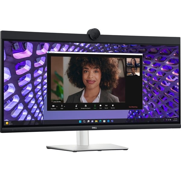 Dell P3424WEB, LED-Monitor 87 cm (34 Zoll), schwarz/silber, WQHD 
