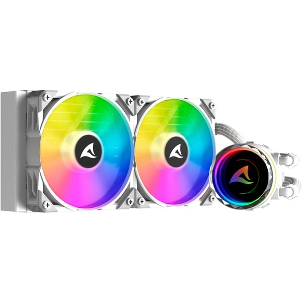 Sharkoon S80 RGB White 240mm 水冷クーラー 未開封 Sharkoon - S80 RGB - White