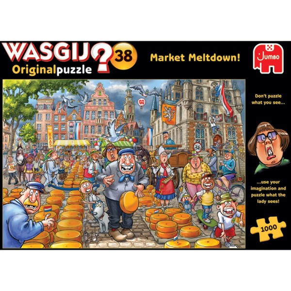 Jumbo Wasgij Original 38 Schmelzkäse aus Holland, Puzzle